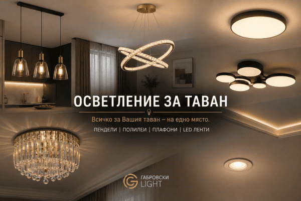 Осветителни тела за таван