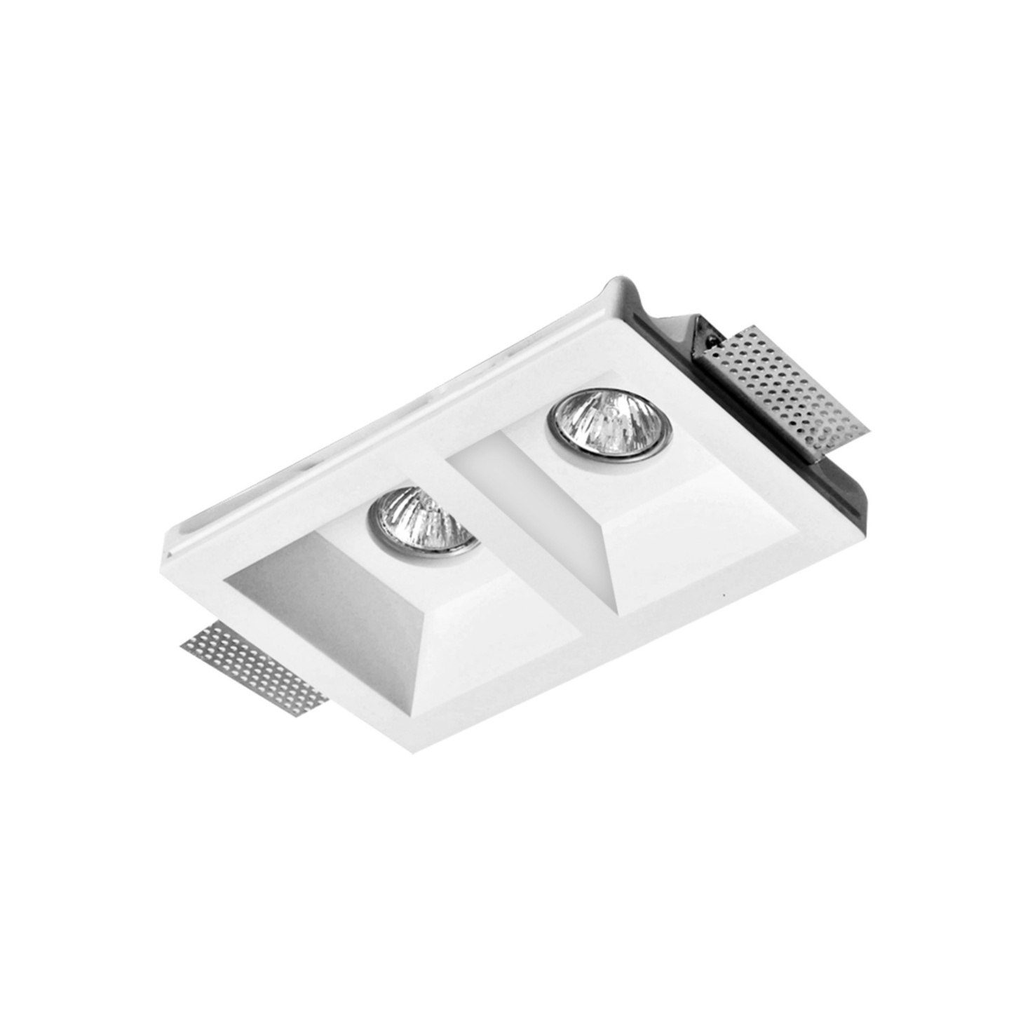 Луничка за таван Nova-Luce GU10 2x10W димируема - 1 Луничка за таван Nova-Luce GU10 2x10W димируема - 1