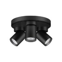 Плафон Nova-Luce GU10, 3x10W, димируем, Ф22см - 1