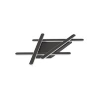 Полилей с 4 рамена в мрежест дизайн Nova-Luce 60W LED 3000K