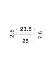 Плафон Nova-Luce E27 40W - 3