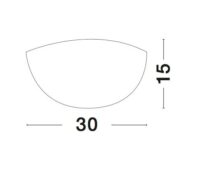 Аплик Nova-Luce E27 12W - 2