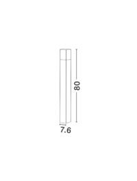 Външна лампа Nova-Luce E27 1x16W - 3