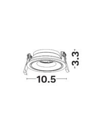 Луничка Nova-Luce GU10 10 - 2
