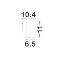 Аплик Nova-Luce външен, GU10, 1x35W - 2