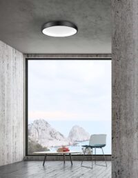 Плафон LED Nova Luce 50W 3000K черен IP20 - 5