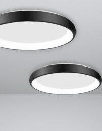 Плафон LED Nova Luce 50W 3000K черен IP20 - 8