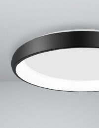 Плафон LED Nova Luce 50W 3000K черен IP20 - 9