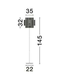 Лампион Nova-Luce E27 12W - 8