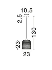 Пендел Nova-Luce E27 12W - 5
