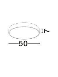 Плафон Nova-Luce LED 30W 3000K - 6