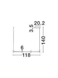 Полилей Nova-Luce LED 24W, топла светлина 3000K - 10