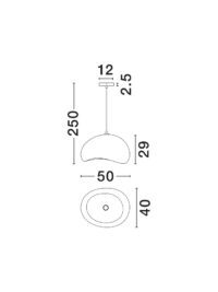 Полилей Nova-Luce E27 1x12W - 7
