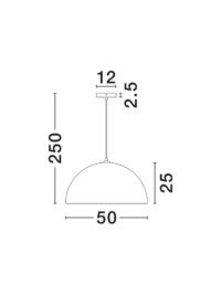 Пендел Nova-Luce E27 1x12W - 7