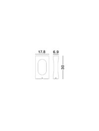 Външна лампа Nova-Luce LED 1.35W топла светлина - 9