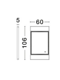 Аплик Nova-Luce LED 41W неутрална светлина 4000K - 7