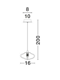 Пендел Nova-Luce G9 1x5W - 6