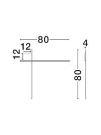 Плафон Nova-Luce LED 21W топла светлина 2700K - 8