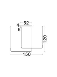 Полилей Nova-Luce LED 40W 3000K - 8