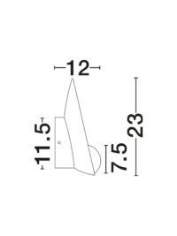 Аплик Nova-Luce G9 1x5W - 7