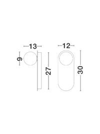 Аплик Nova-Luce G9, до 5W - 7