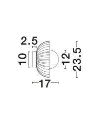Аплик Nova-Luce G9, 5W - 8