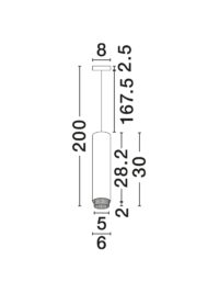 Пендел Nova-Luce GU10 10W - 8