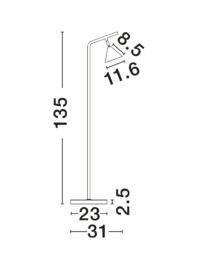 Лампион Nova-Luce GU10 1x10W - 9