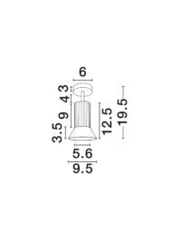 Луна Nova-Luce GU10 10W - 6