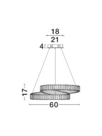 Полилей Nova-Luce LED 50W неутрална светлина 3500K - 2