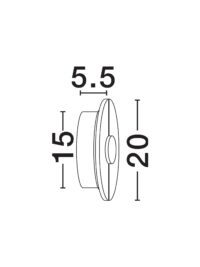 Аплик Nova-Luce LED 12W - 7