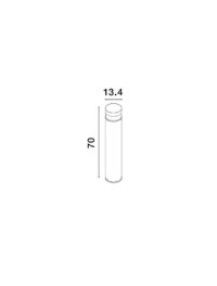Външна лампа Nova-Luce LED 12W топла светлина - 5