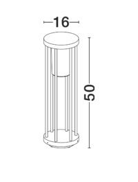 Външна лампа Nova-Luce 12W - 8
