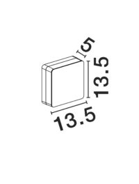 Аплик LED 11W Nova-Luce топла светлина 3000K - 8