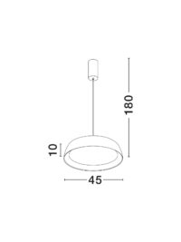 Пендел Nova-Luce LED 40W 3000K - 6