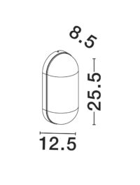 Аплик външен Nova-Luce 12W E27 - 8
