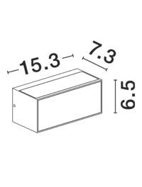 Аплик LED Nova-Luce 11W, топла светлина 3000K - 7