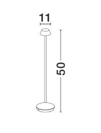 Външна лампа Nova-Luce LED 2W 3000K - 10