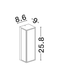 Аплик LED Nova-Luce 10W топла светлина 3000K - 9