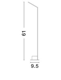 Външна лампа Nova-Luce LED 7W 3000K - 8