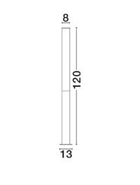 Външна лампа Nova-Luce LED 27W топла светлина - 6