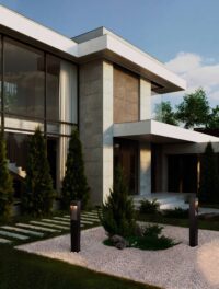 Външна лампа Nova-Luce LED 7W топла светлина - 2