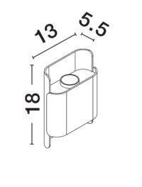 Аплик LED 10W топла светлина Nova-Luce - 7