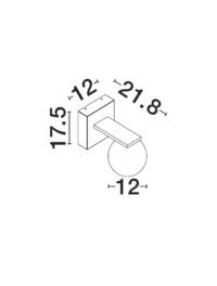 Аплик LED Nova-Luce 9W топла светлина - 5