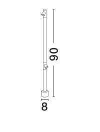 Външна лампа Nova-Luce LED 4W 3000K - 6