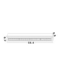 Луничка Nova-Luce LED 30W, топла светлина 3000K - 3