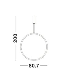 Полилей Nova-Luce LED 4.8W топла светлина димируем - 4