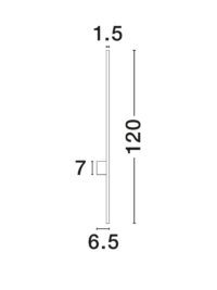 Аплик Nova-Luce LED 20W топла светлина 3000K - 7