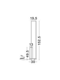 Лампион LED 4.5W топла светлина Nova-Luce - 7