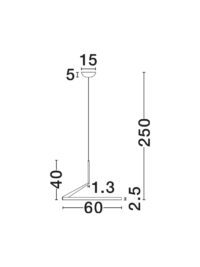 Полилей Nova-Luce LED 31W регулируем спектър - 6